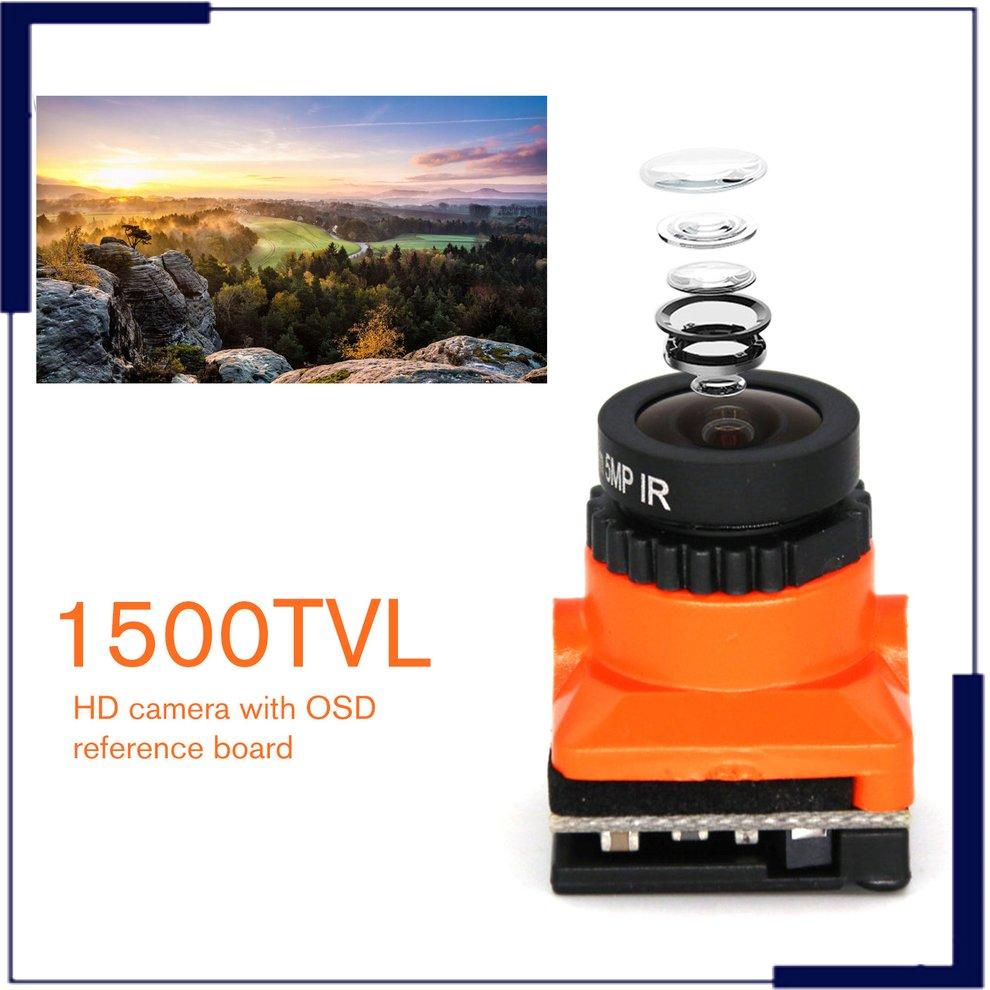 Ống kính Camera Mini HD 1500TVL PAL / NTSC cho máy bay điều khiển từ xa FPV