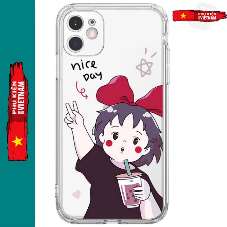 Ốp lưng iphone 6, 6s plus, 7 8 Plus, X, XS, XR, XSMAX, 11 , 12, 13 PROMAX trong quãng BÉ GÁI xinh đẹp PKVN