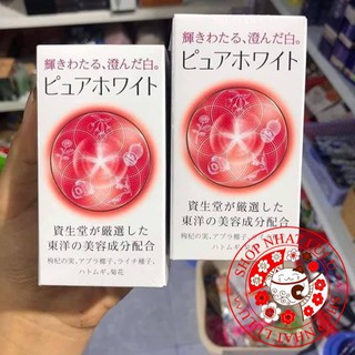 Viên uống trắng da, mờ nám Shiseido pure white 240 viên