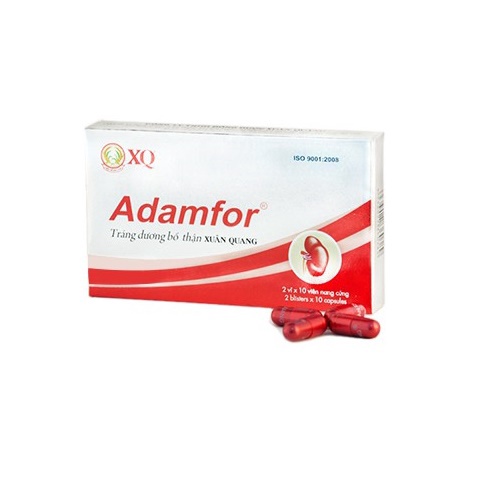 Viên uống tăng cường sinh lý Adamfor - Giúp bổ thận ,tráng dương  , chống XTS - hộp 10 viên