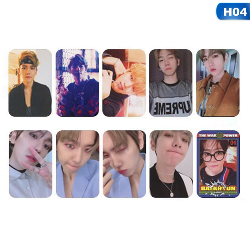 Set 10 ảnh thẻ in hình Baekhyun Exo Solo 2 dành cho fan hâm mộ