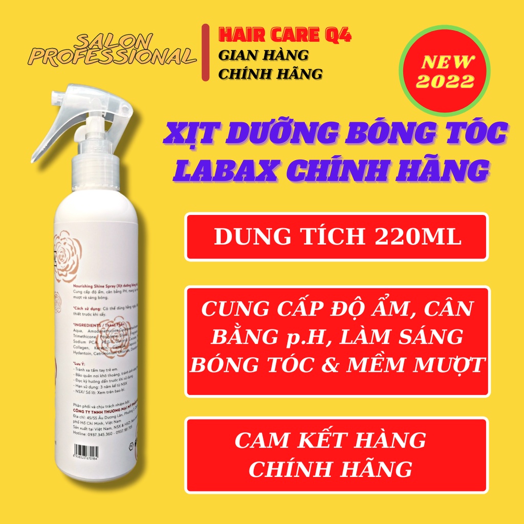 Xịt dưỡng tóc Labax hàng cty chính hãng