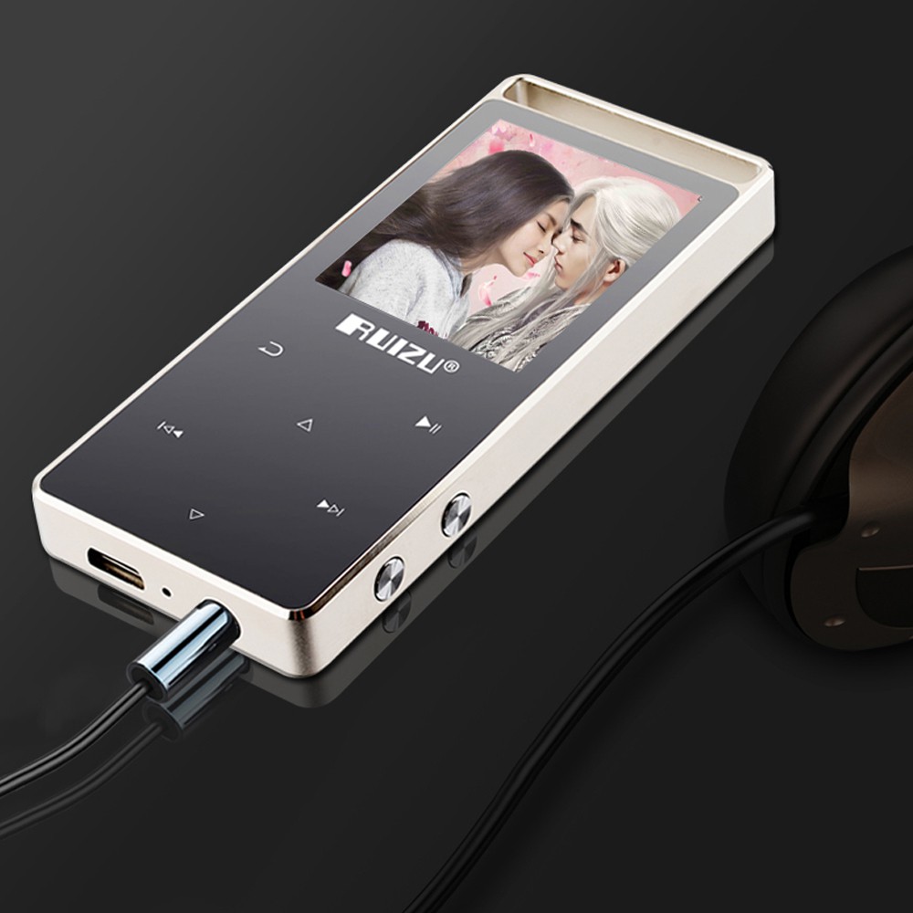 Máy nghe nhạc MP3 RUIZU D01 Bộ nhớ trong 8GB Tặng kèm cốc sạc pin đa năng