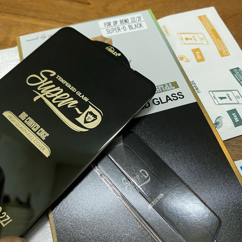 Kính cường lực Oppo Reno 2F 3 4 5 6 6Z 7 7Z 8 8Z Pro 5G F9 F11 Pro F15 F19 K3 Super D Full viền Đen