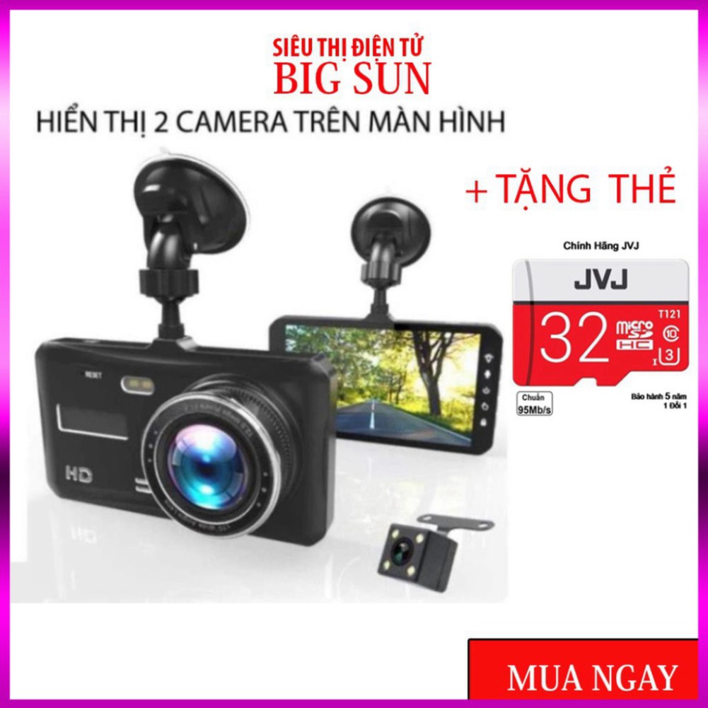 ƯU ĐÃI LỚN Camera hành trình xe ô tô Ống kính kép💥Chất lượng💥 4 inch Car DVR 1080P (BẢO HÀNH 6 THÁNG) – BMCar – BM60 Ư | BigBuy360 - bigbuy360.vn