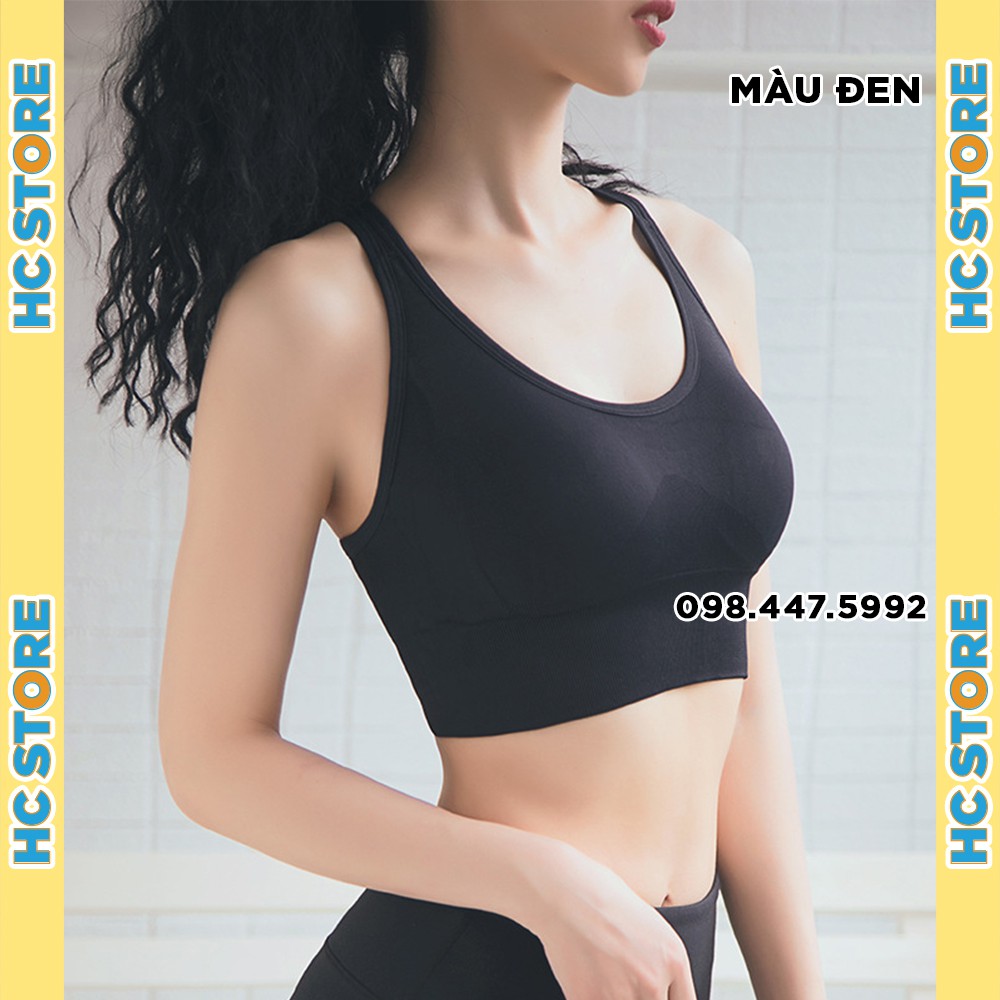 Áo Croptop Bra AL03 Lót Ngực Thể Thao Nữ Tập Gym, Yoga, Ôm Sát, Định Hình Phom Ngực