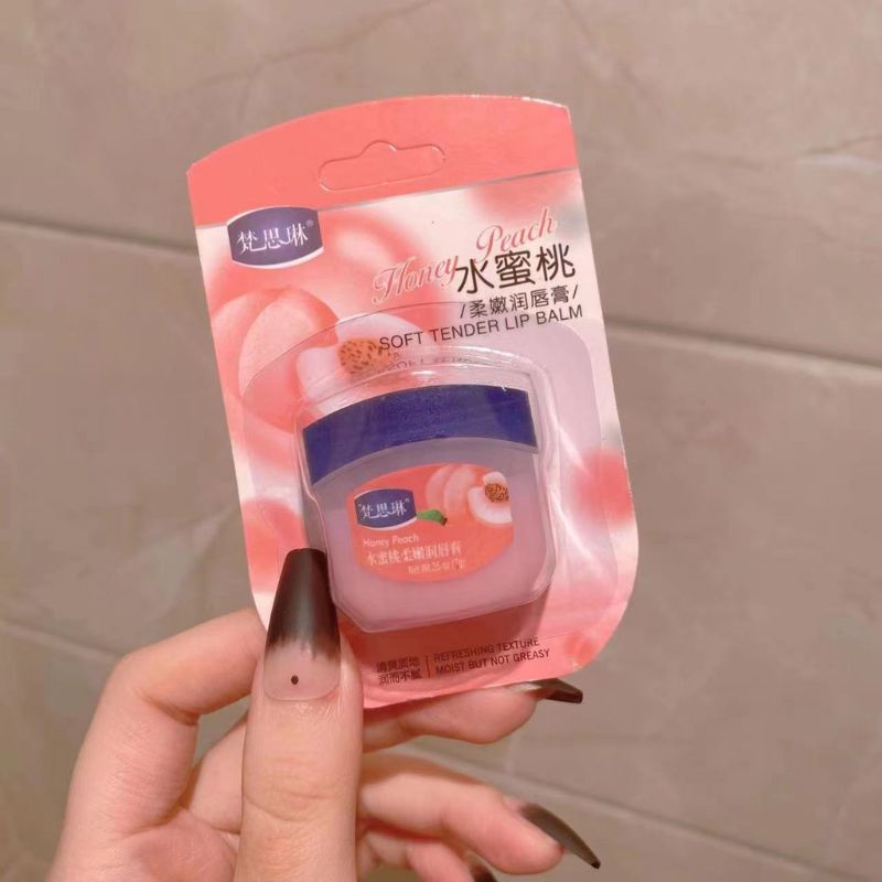 SON DƯỠNG MÔI NỘI ĐỊA TRUNG FANSI LIN DƯỠNG ẨM MÔI MỀM MẠI VÀ CÓ MÙI THƠM MÁT, GIÚP ĐÔI MÔI HỒNG HÀO CĂNG MỌNG