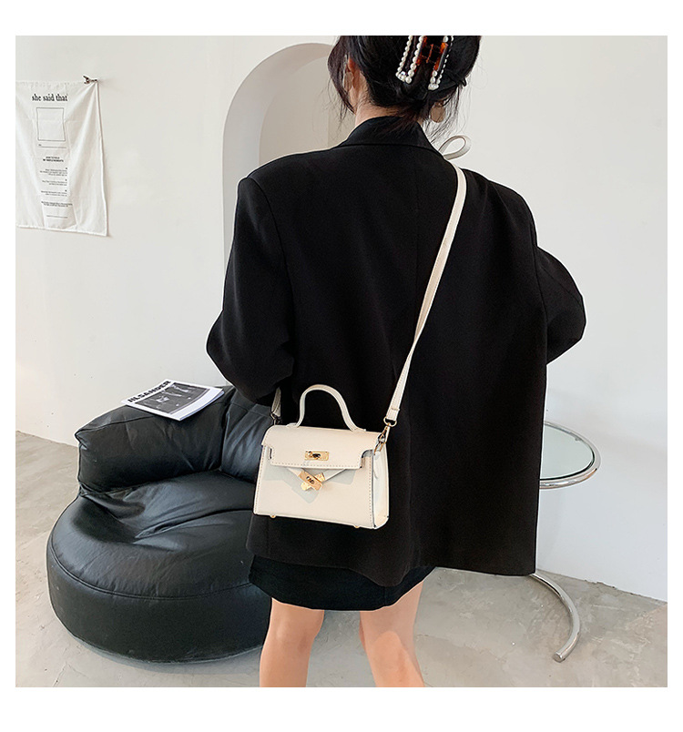 Túi Đeo Chéo JASMIN NOIR Da Pu Màu Trơn Thời Trang Retro Cho Nữ