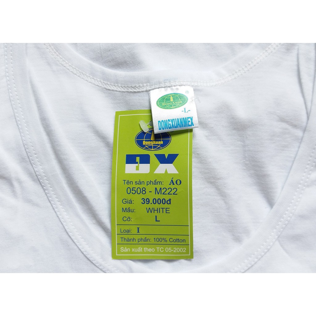 Combo Áo ba lỗ nam , Áo lót nam cao cấp 100% cotton, dệt kim nguyên chiếc, không đường may  - Hàng công ty VN
