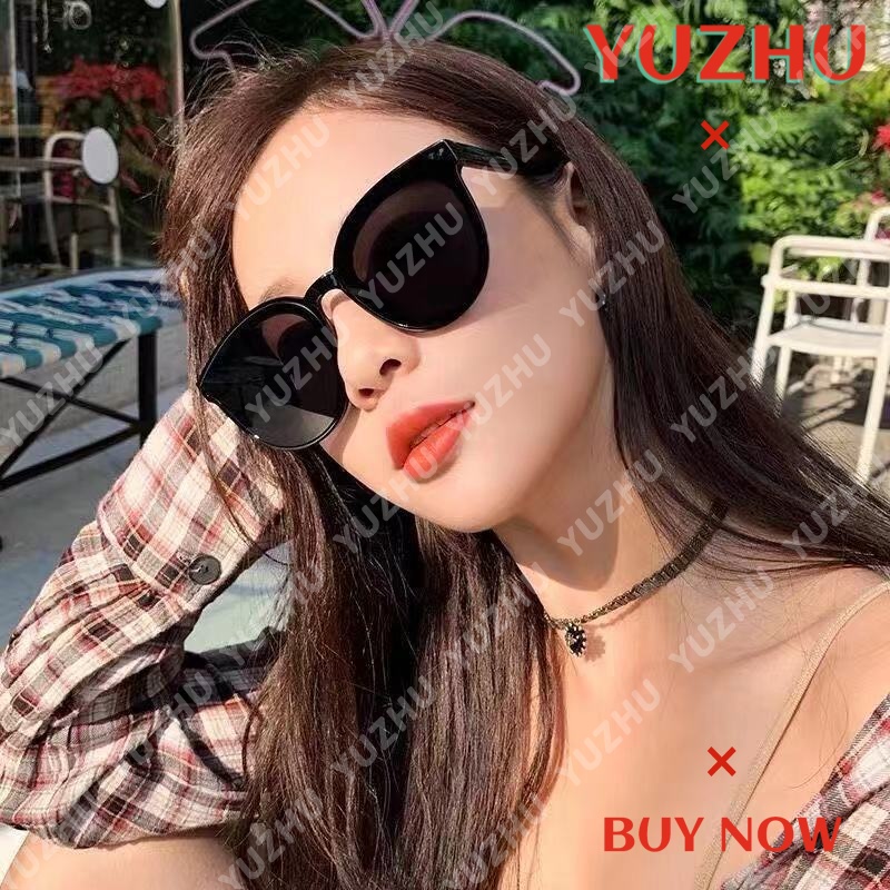 Kính mắt oversize chống tia UV400 phong cách retro Hàn Quốc cho nữ