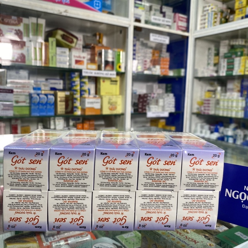 ✅  Kem Gót Sen. Thái dương  Giữ ẩm, dưỡng da, giúp da căng mịn,mượt mà