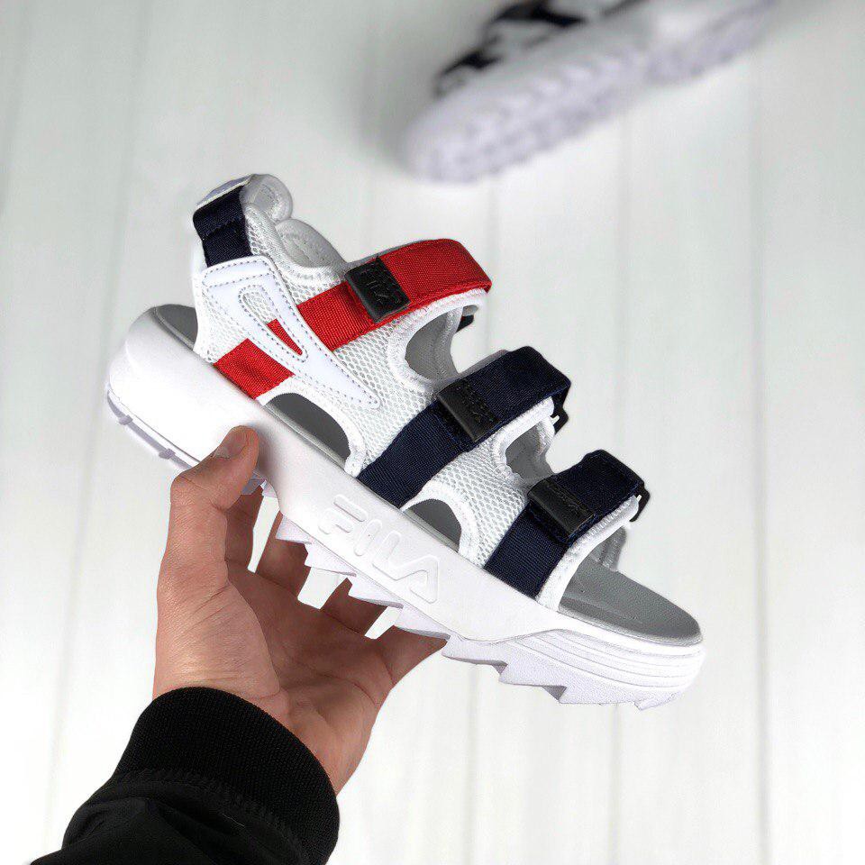 DÉP SANDAL DISRUPTOR NAVY RED WHITE / BLACK