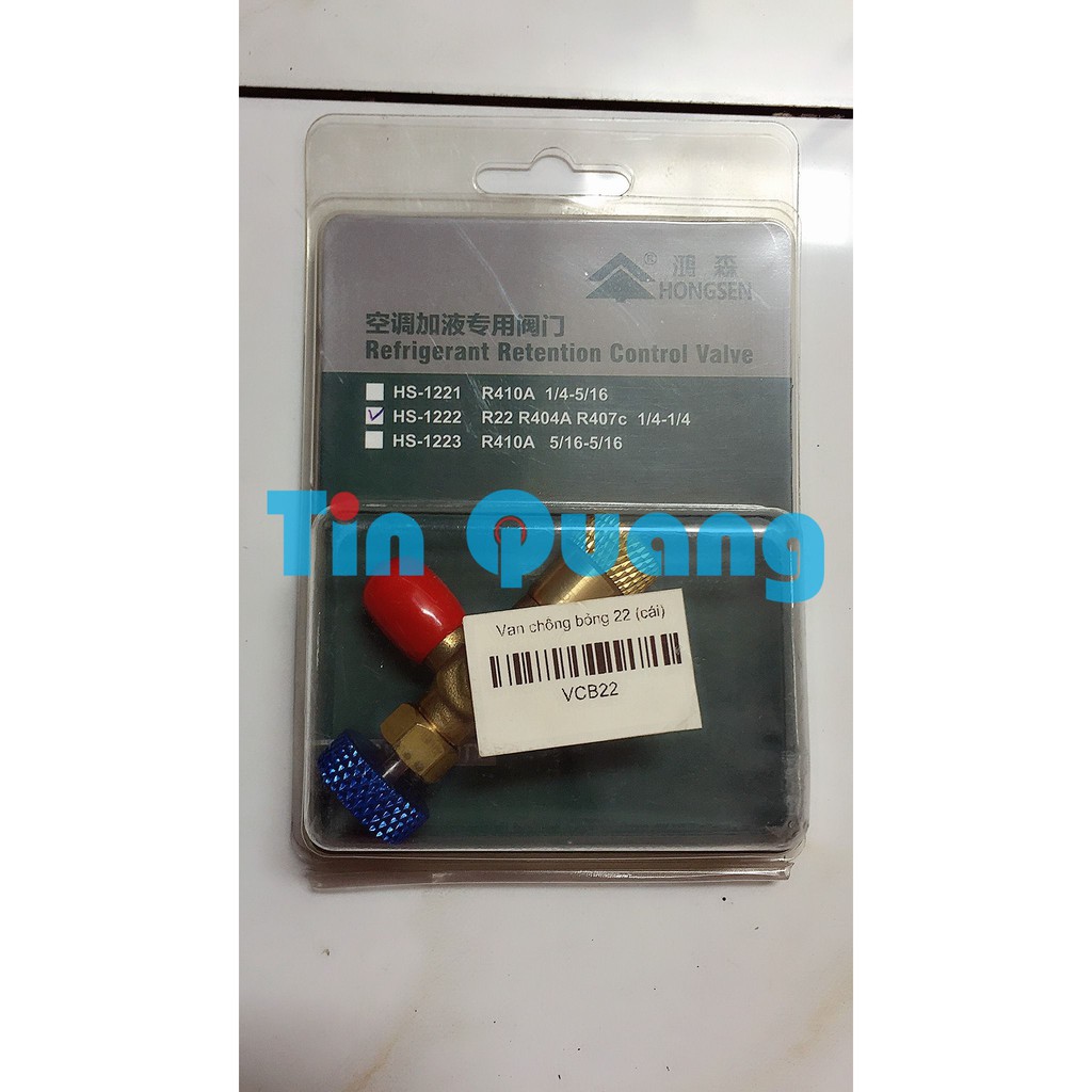 Van chống bỏng Hongsen gas 410, 32, 22