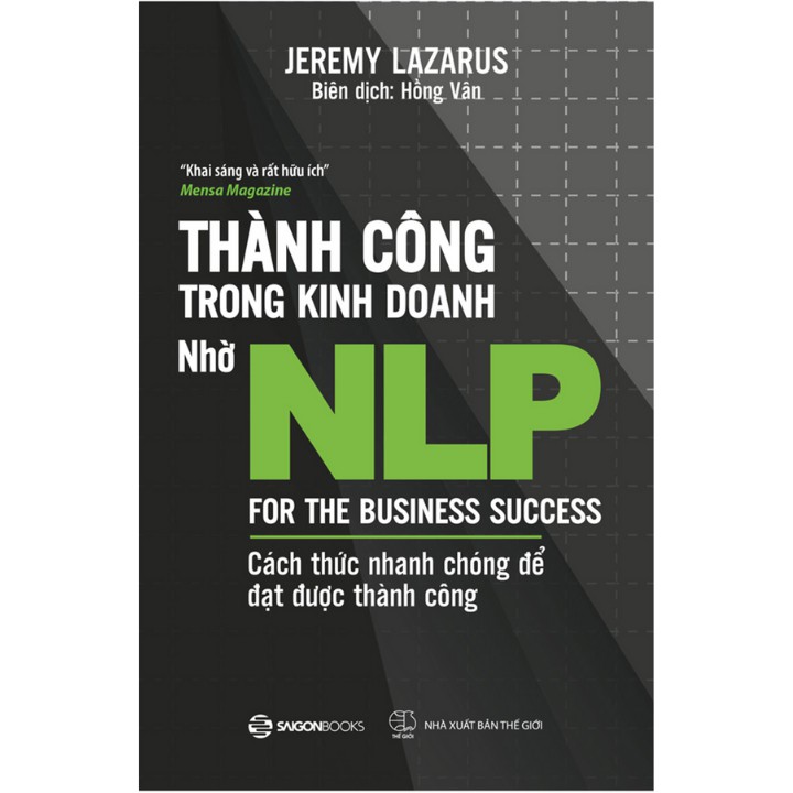 Sách - Thành Công Trong Kinh Doanh Nhờ NLP - Cách Thức Nhanh Chóng Để Đạt Được Thành Công
