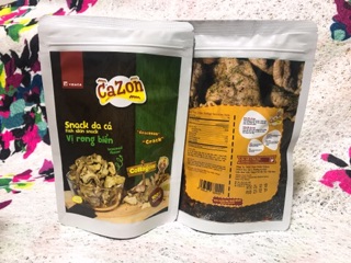 Cazon - snack da cá vị rong biển