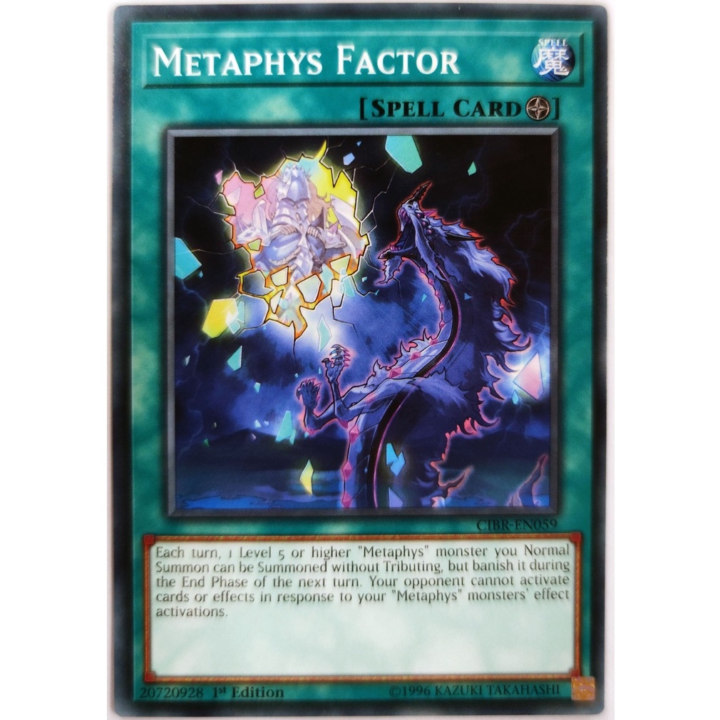 [Thẻ Yugioh] Metaphys Factor |EN| Common
