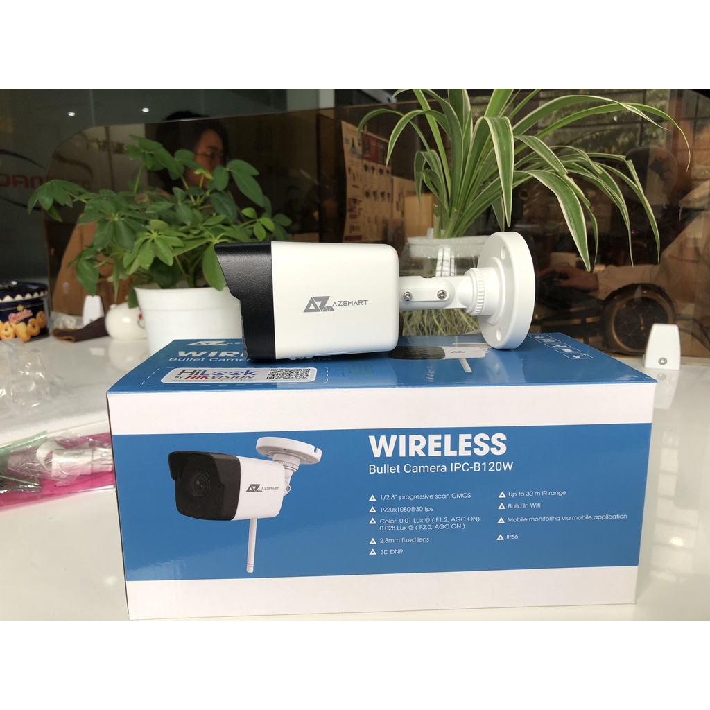Camera IP không dây 2.0 M HILOOK IPC-B120-D/W - Chính Hãng Hikvision - Bảo Hành 24 Tháng.