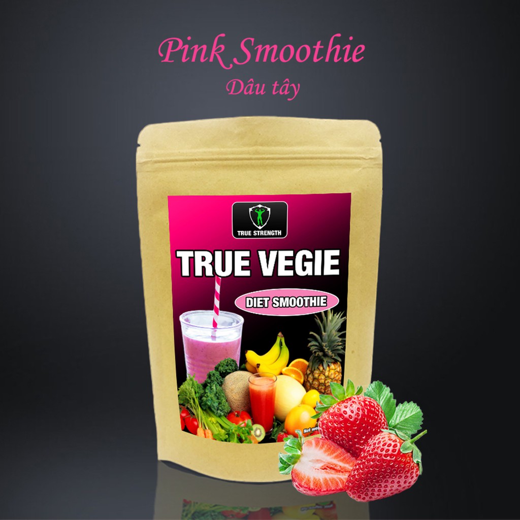 Bột Rau Quả True Vegie (Bổ sung rau / Giảm cân / Đẹp da) - 1 gói 300g - 30 lần dùng