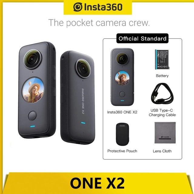 Camera Insta360 ONE X2 | Chính hãng Tặng Thẻ 64G Tốc Độ Cao | BigBuy360 - bigbuy360.vn