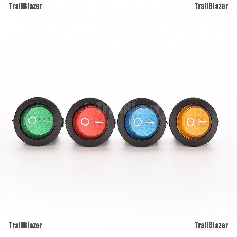 Set 4 Công TắC ON / OFF ĐèN LED Chuyên DụNg Cho Xe Hơi / TàU ThủY 12V 16A