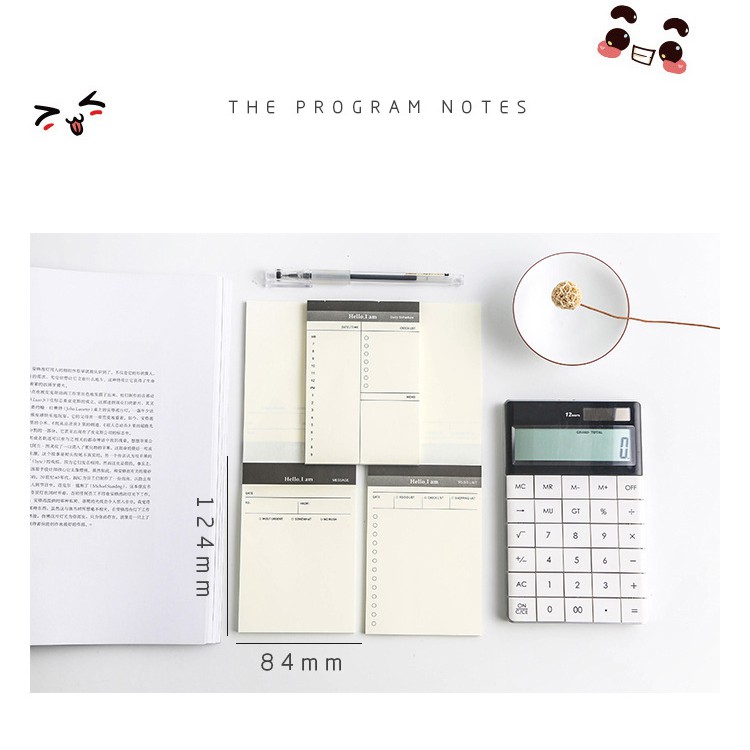 Giấy Note Planner Kế Hoạch / Lịch Trình Hàng Ngày #C220