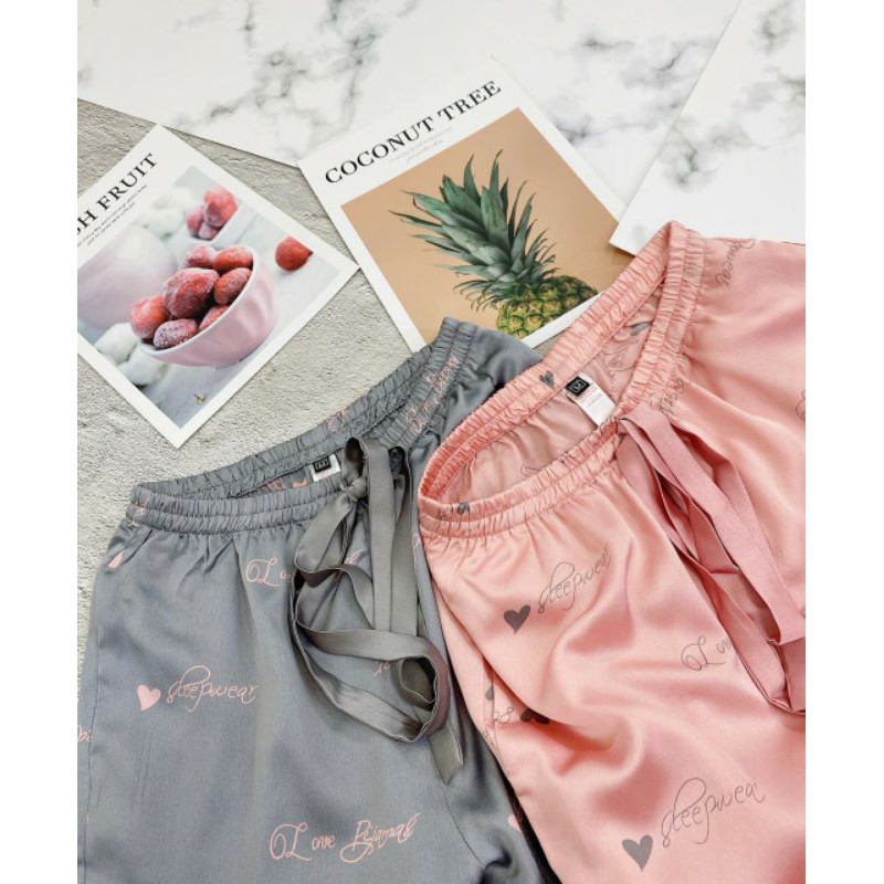 Bộ Pyjama Vic dài tay vnxk