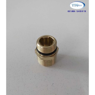 Khớp ren gắn thân máy rửa xe với đầu dây cao áp - linh kiện thay thế cho máy rửa xe có chức năng chỉnh áp. #sửa máy xịt