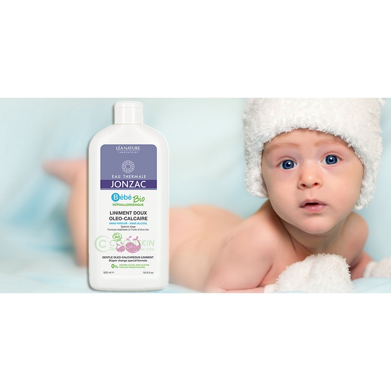 Kem thay tã hữu cơ Jonzac chống hăm, khô vùng kín, mông Eau Thermale Jonzac cho bé