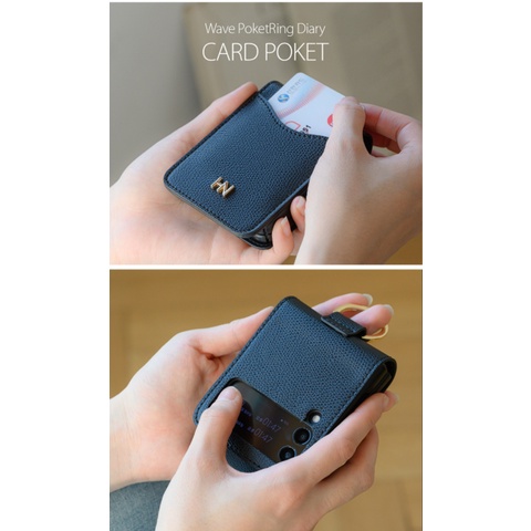 Ốp điện thoại da họa tiết gợn sóng có dây đeo cho Samsung GALAXY Z Flip/Z Flip 5G/Z Flip 3/Z FLIP4 5G