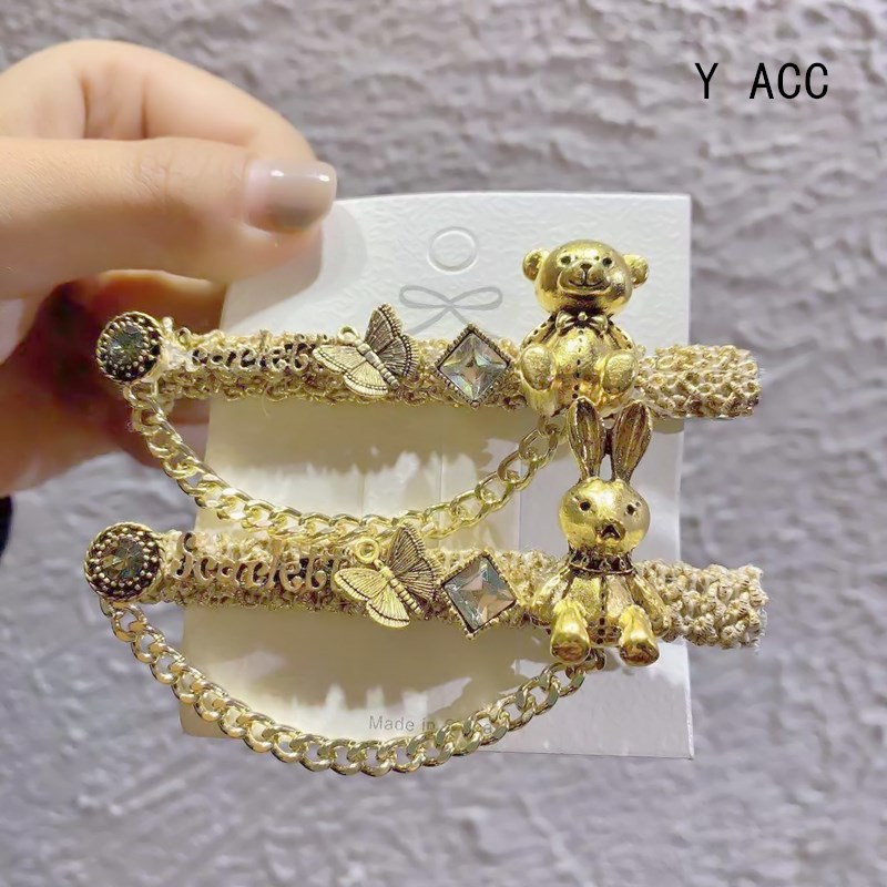 Kẹp tóc hình chú gấu/thỏ phong cách Hàn Quốc mới