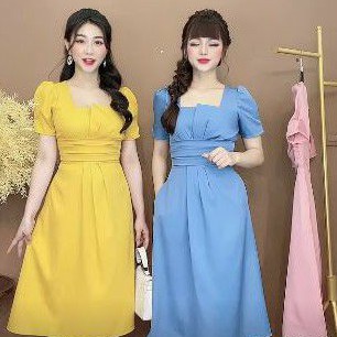 Đầm xòe công sở hàng hiệu SML | BigBuy360 - bigbuy360.vn