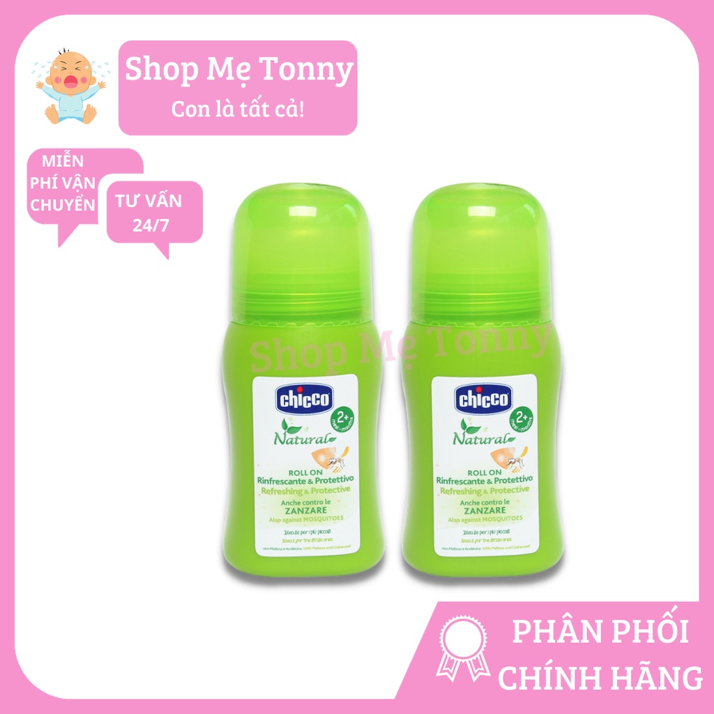 Lăn Đa Năng Xua Muỗi Chicco 60ML