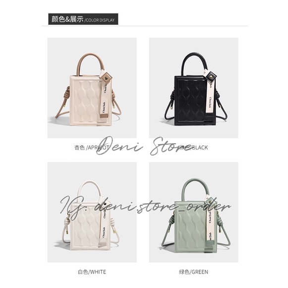 Túi xách 4 màu hot hit, tặng 2 dây đeo ZR xuất + kèm Túi giấy hãng 👜👜