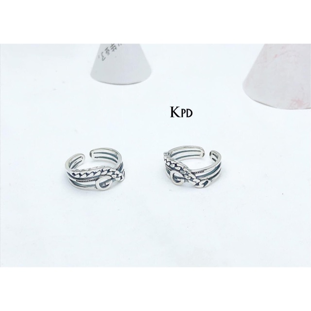 NHẪN BẠC NỮ BẠC THÁI CAO CẤP 925