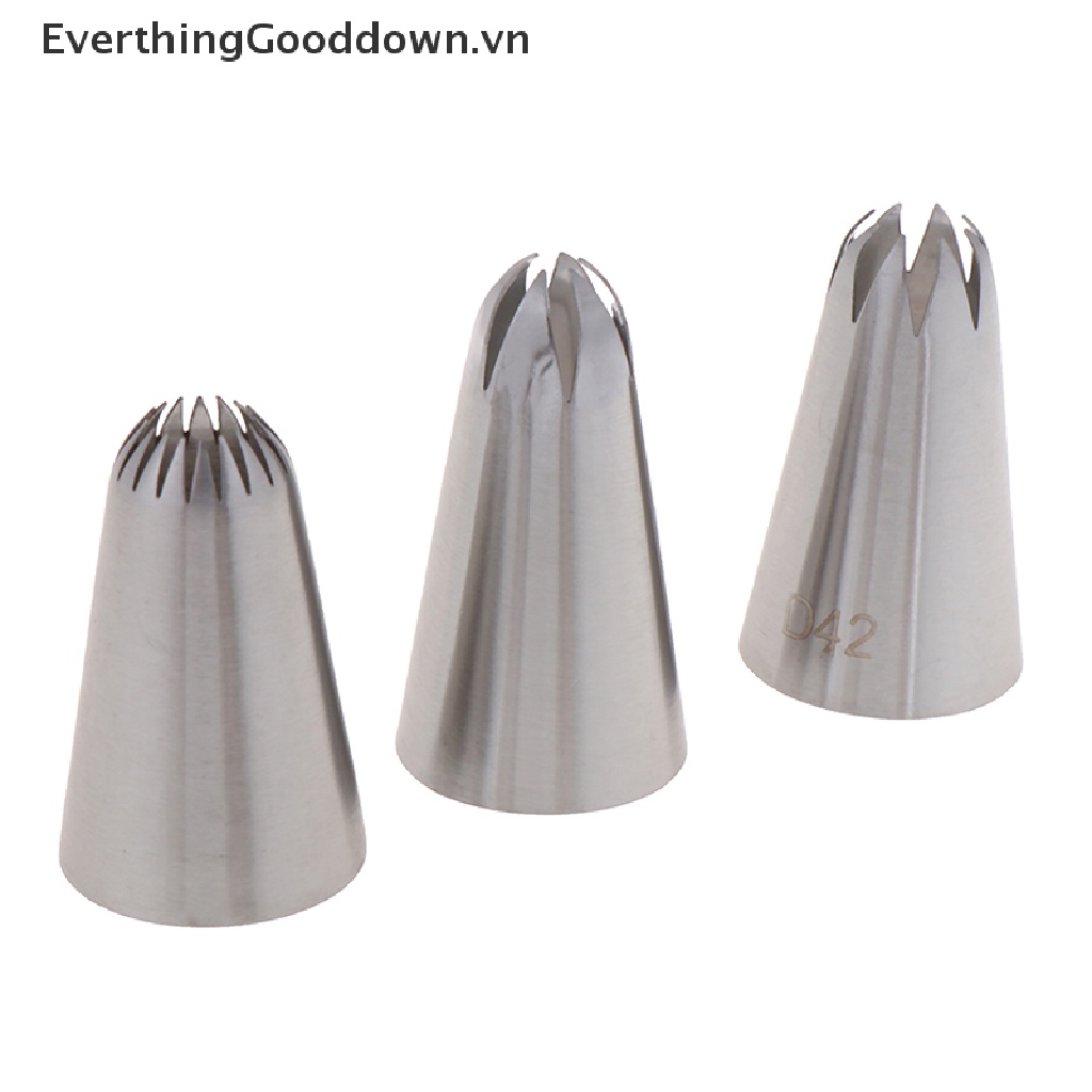 Bộ 3 Đuôi Bắt Bông Kem Trang Trí Bánh