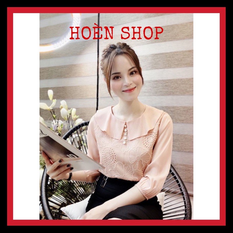 ÁO CỔ BÈO - SƠ MI ĐẸP - THỜI TRANG CÔNG SỞ - HOÈN SHOP