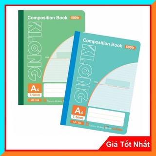 Sổ May Dán Gáy A4 KLong 324 - 500 Trang