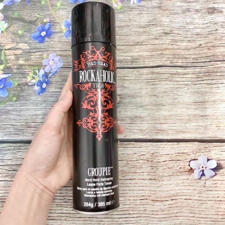 Gôm xịt tóc TIGI Rockaholic Groupie Hair Spray 385ml