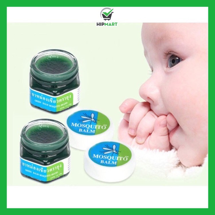 Dầu bôi vết muỗi đốt Green Balm Mosquito Brand Thái Lan