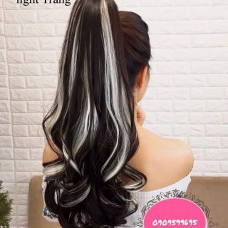 [ gắn line màu free] Tóc ngoạm gắn light tóc màu cực xinh tự chọn