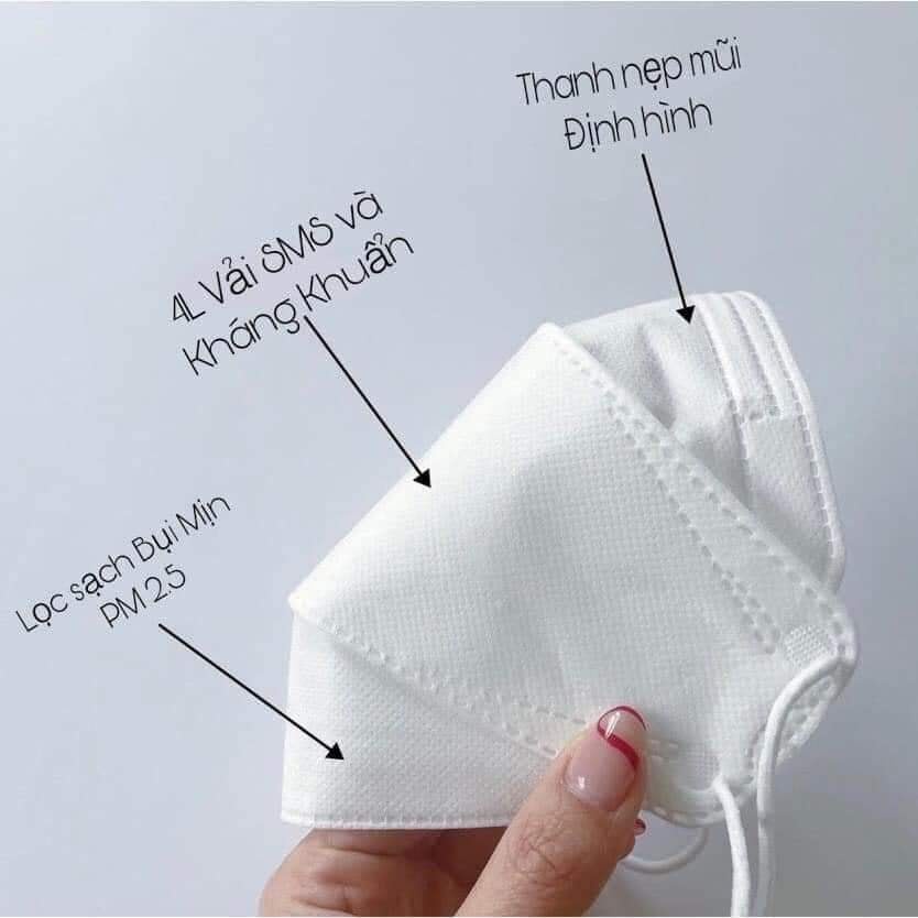 Set 10 Chiếc Khẩu trang 4 Lớp KF94 Chống Bụi Mịn Và Kháng Khuẩn Hàng Cao Cấp Hàn Quốc | BigBuy360 - bigbuy360.vn