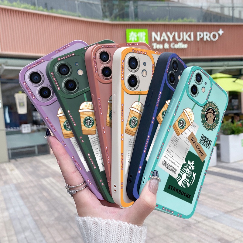 Ốp Điện Thoại Silicon Mỏng Chống Sốc Màu Cà Phê Bảo Vệ Camera Cho Samsung Galaxy A9 2018