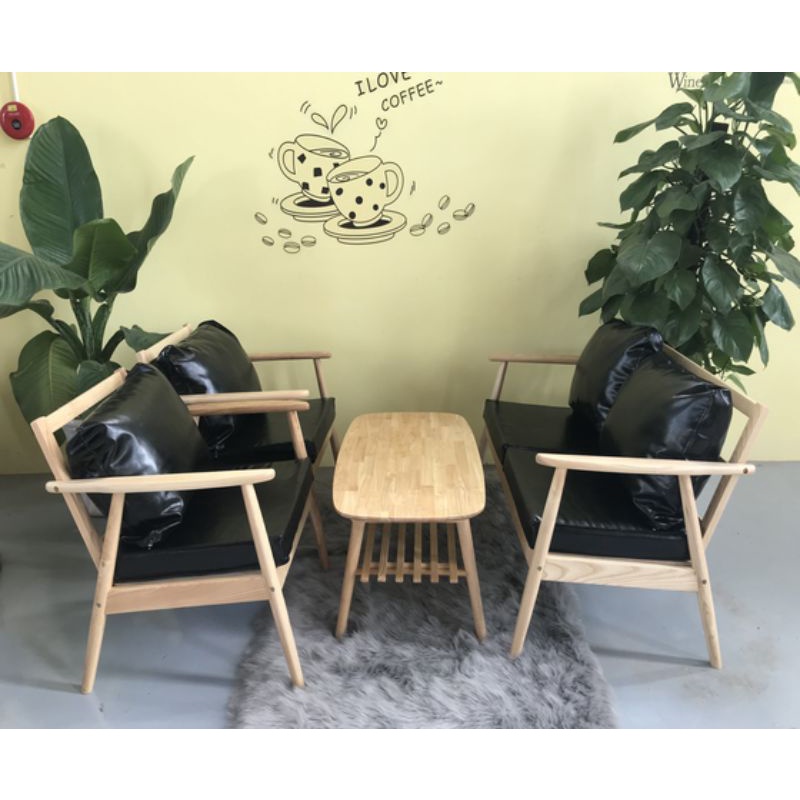 GHẾ SOFA TAY DẸT