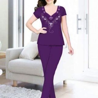 Đồ bộ thun lazon họa tiết vẽ in