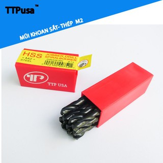 Mũi khoan sắt thép gió hss m2 ttpusa
