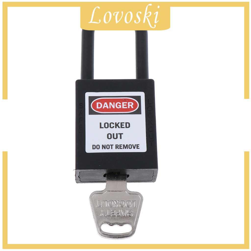 Safety Security Lockout Padlock Keyed Alike Nylon 38mm