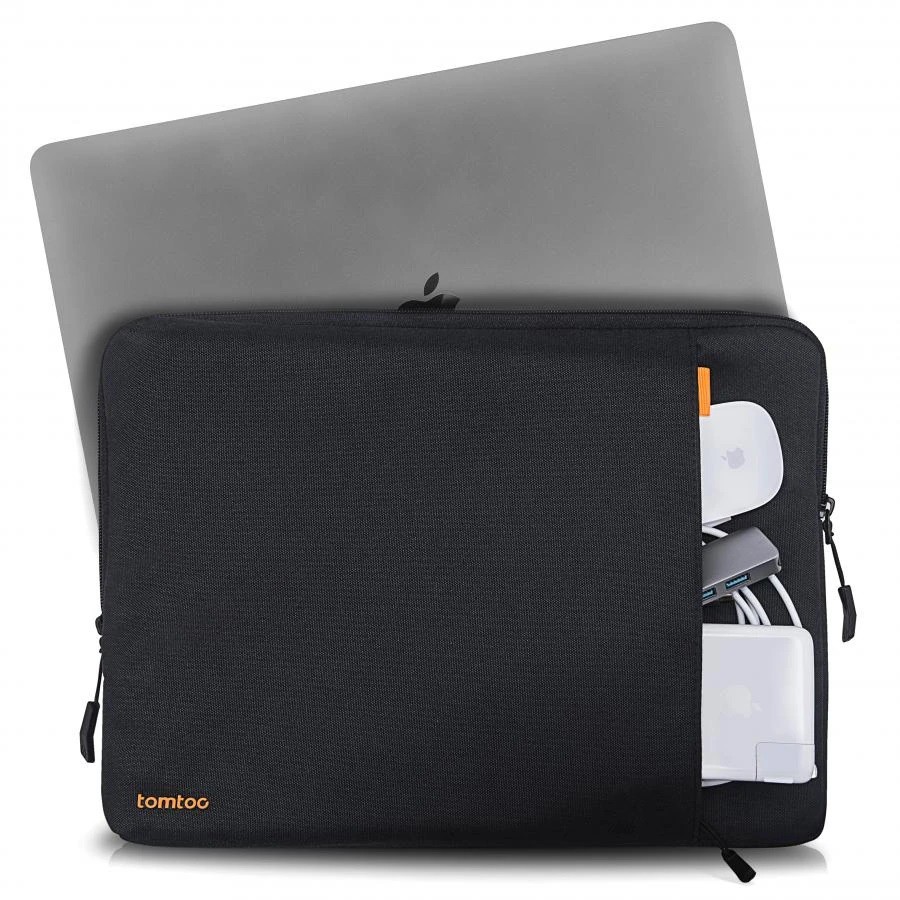 Túi Chống Sốc Macbook Air/Retina 13 inch A13 TOMTOC (USA) 360° Protective (Black/ Gray/ Daz.Blue/ Gl.Green/ L.Blue)