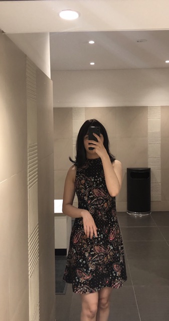 Váy cotton ghi le hàng xk VCTS0121001 | BigBuy360 - bigbuy360.vn