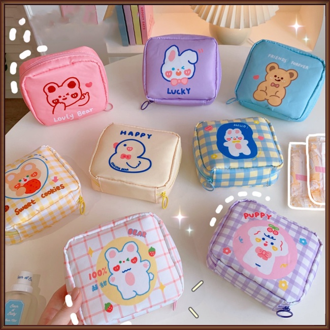 Túi Đựng Băng Vệ Sinh/Chìa Khóa/Tiền Xu Sức Chứa Lớn Cho Nữ