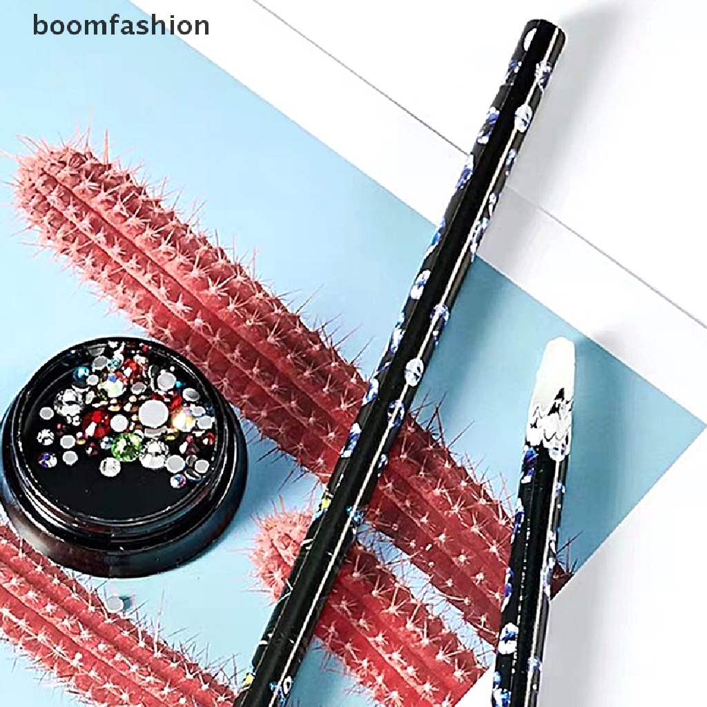 [boomfashion] Nail Art Tools Rhinestones Gems Picking Crystal Wax Pencil Pen Picker [new]